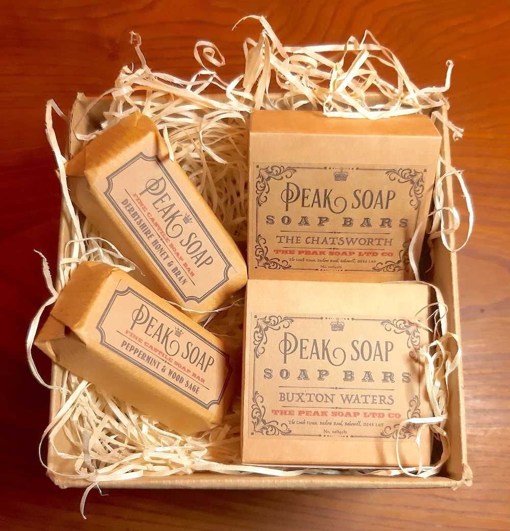handmade soap bar gift set