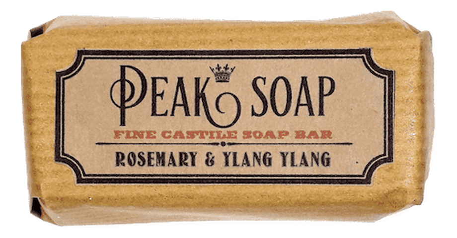 rosemary and ylang ylang soap bar from bakewell derbyshire