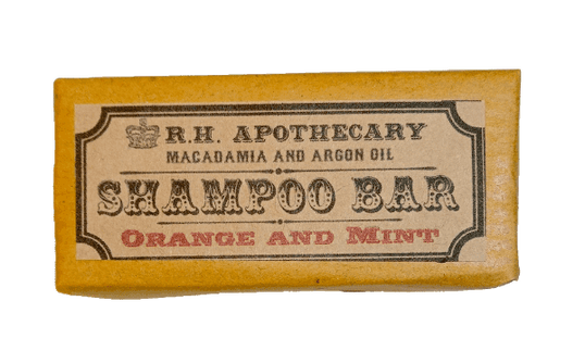 shampoo bar orange and mint