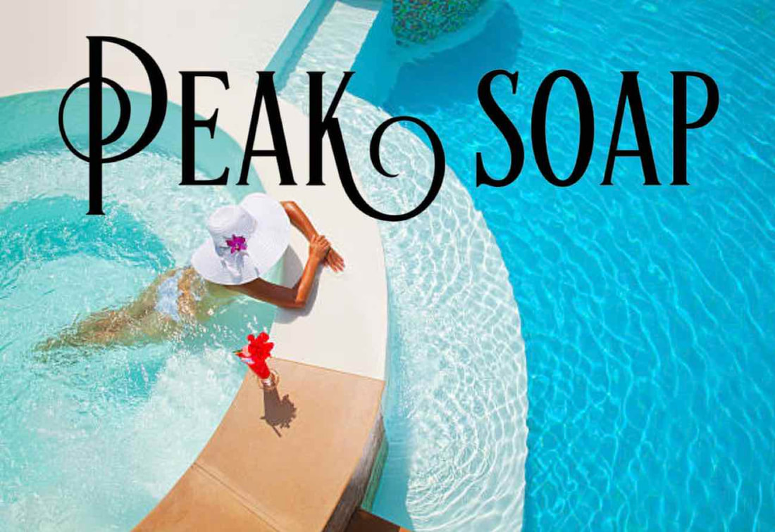 peak soap - buxton waters derbyshire soap bar