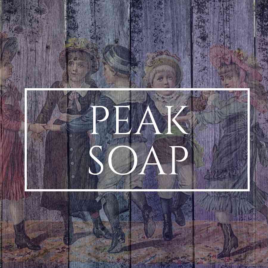 handmade activated charcoal soap bar - PEAK SOAP