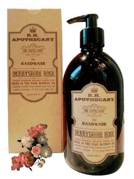 RH Apothecary hand wash derbyshire rose