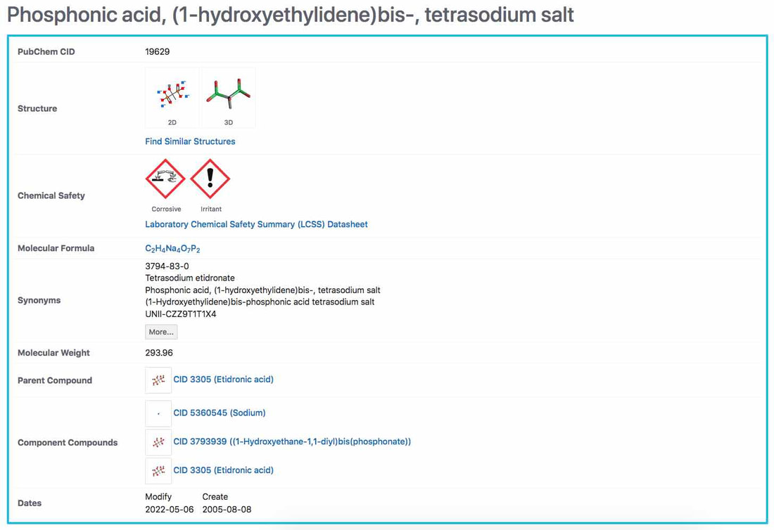 Tetrasodium Etidronate article