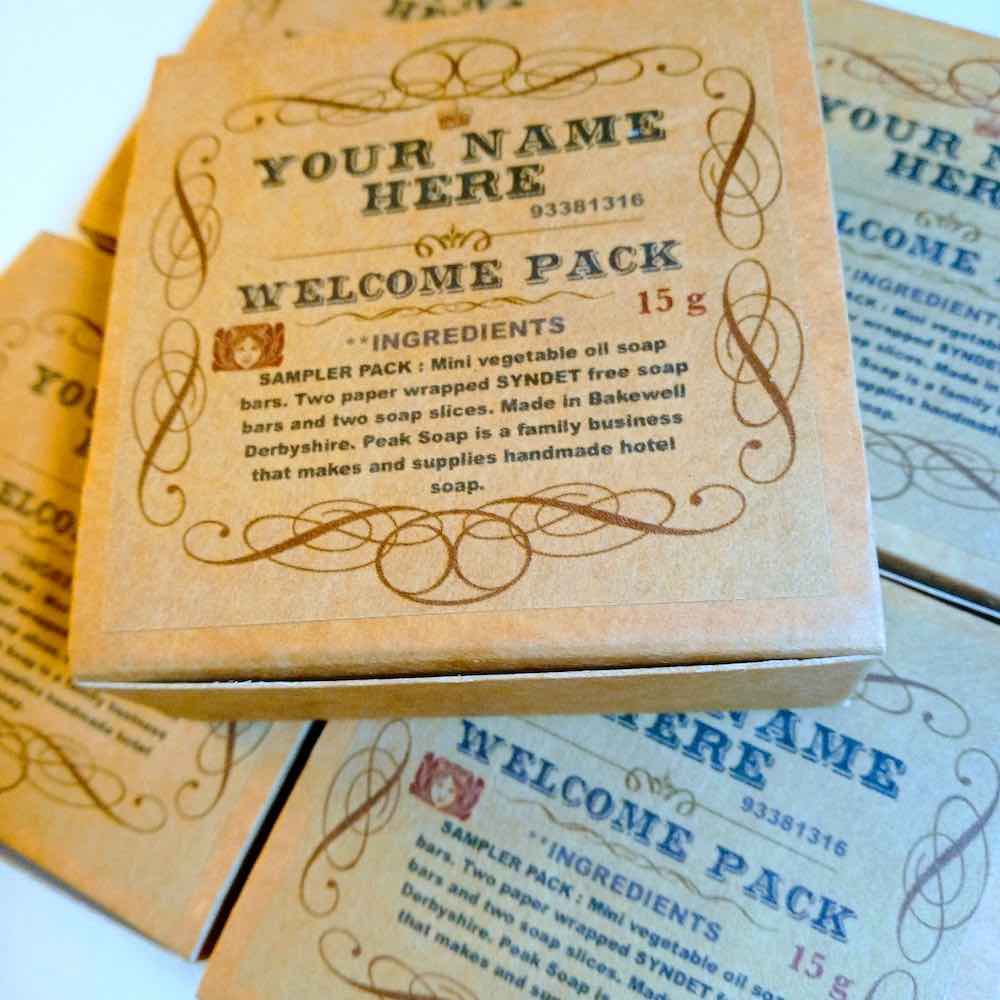 wholesale soap - hotel welcome pack